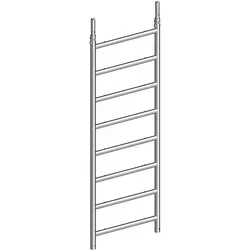 Layher Hängeleiter 75 mit 8 Sprossen von Layher