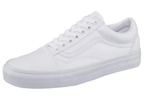 Vans Old Skool Sneaker weiß 38,5 EU - Sneaker für Skateboarding, mit sportlichem Design und robustem Textil-Obermaterial für optimalen Komfort und Style.