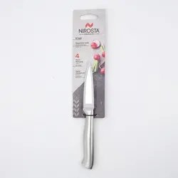 Silberfarbenes Gemüsemesser 9cm