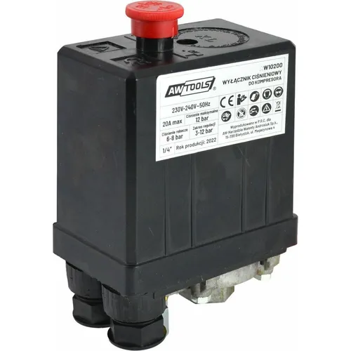 Produktbild Awtools WYŁĄCZNIK CIŚNIENIOWY KOMPRESORA 230V 1/4