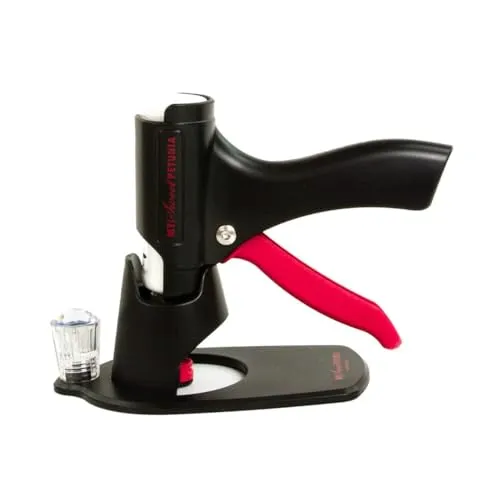 My Sweet Petunia Precision Glue Press – Applikator mit Komfortgriff und 60 ml Nuvo Deluxe Klebstoff, extra Flasche und Doppeldüsen – Präzisions-Bastelkleberwerkzeug für Scrapbooking und