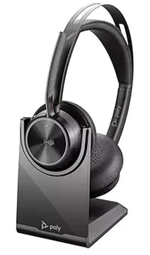 Poly Headset Voyager Focus 2 UC mit Ladestation