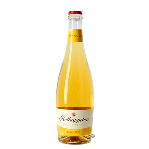 Rotkäppchen Fruchtsecco Mango 0,75l, alc. 8 Vol.-% - Fruchtig-spritziger Sekt, perfekt für gesellige Anlässe und Sommerpartys, mit einem erfrischenden Mangogeschmack.