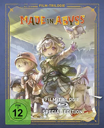Made in Abyss - Die Film-Trilogie - Special Edition [Blu-ray] - Filme, beeindruckende Special Edition mit fesselnder Handlung und atemberaubender Animation, ideal für Anime-Fans ab 12 Jahren.