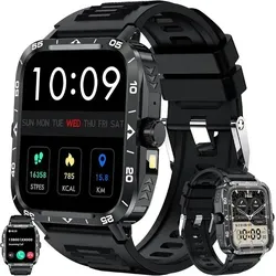Puhiuyoi GPS Kinder Smartwatch mit Telefon & Kamera - Moderne Kinder Smartwatch mit GPS und SOS-Funktion, wasserdicht und ideal für Schule und Freizeit. Mit Telefonfunktion und Spielen für sicheren Spaß.