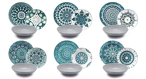 Excelsa Tafelservice 18-teilig Mandala von Excelsa