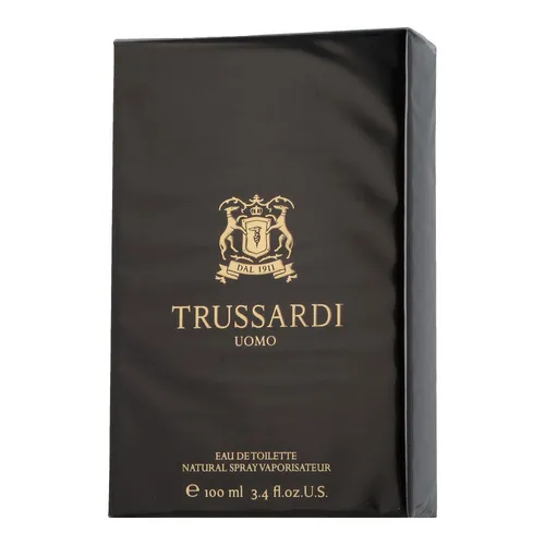Trussardi Uomo 2011 Eau de Toilette 100 ml - eleganter holziger Herrenduft mit intensiven Leder-Aromen, ideal für jede Gelegenheit