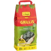 Produktbild Grillis Buchen Grill-Holzkohlebriketts 2,5 kg
