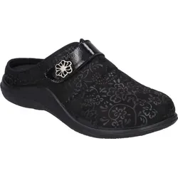 Westland Damen Pantoffeln Roubaix 01 - Kuschelige Hausschuhe für den Winter - Hausschuhe mit Wechselfußbett und Klettverschluss, ideal für gemütliche Stunden zu Hause. Extrem flexibel und strapazierfähig dank Strobel-Machart.