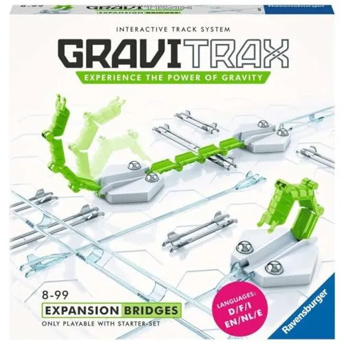 Jeu de construction Ravensburger GraviTrax Set d'Extension Bridges ou Pont et rails