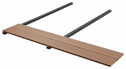 vidaXL 48 Stück WPC Teakholz Terrassendielen – Moderner, robuster Outdoor-Boden für vielseitige Anwendungen - Vielseitiges DIY-Set mit wetterfesten WPC Terrassendielen für Balkone und Gärten. Robuste 20 mm Dicke und doppelseitiges Design ermöglichen individuelle Gestaltung und einfache Installation.