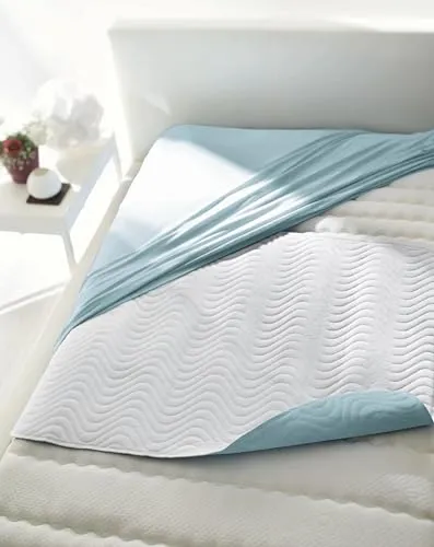 Inkontinenz-Auflage 70 x 90 cm Wasserdicht – Bettschutzeinlage für Erwachsene, Senioren & Kinder, Saugstark, Wiederverwendbar, Atmungsaktiv, Auslaufsicherer Matratzenschutz bei Inkontinenz