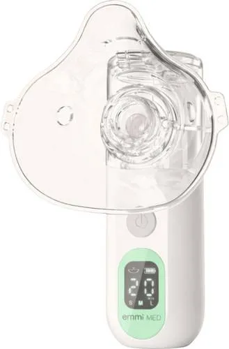 emmi MED Inhalationsgerät für Kinder & Erwachsene, kompakt mit LED-Display