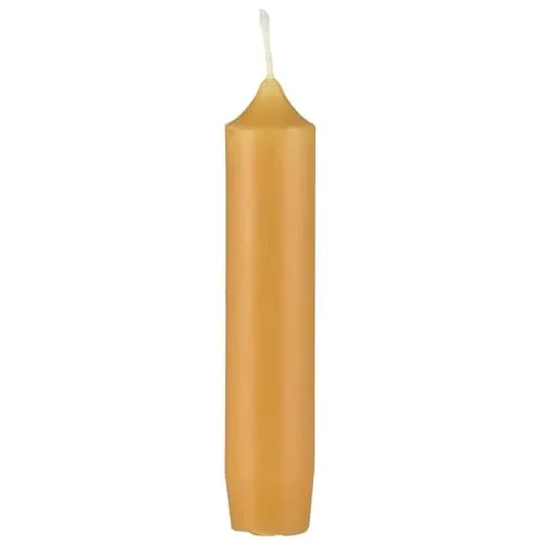 IB Laursen - Kurze Stabkerze, Kerze - Mustard/Gelb - 2,2 x 11 cm - 1 Stück