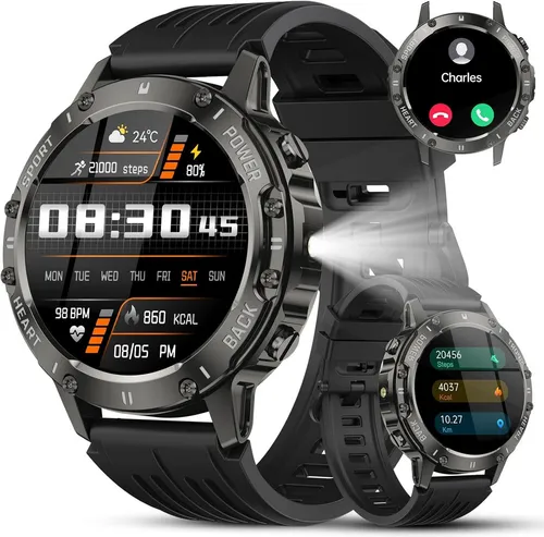 Smartwatch Herren Damen 1.57