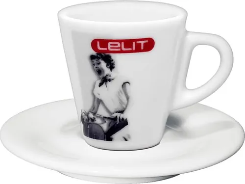 Lelit Espresso Tassen mit Untertassen