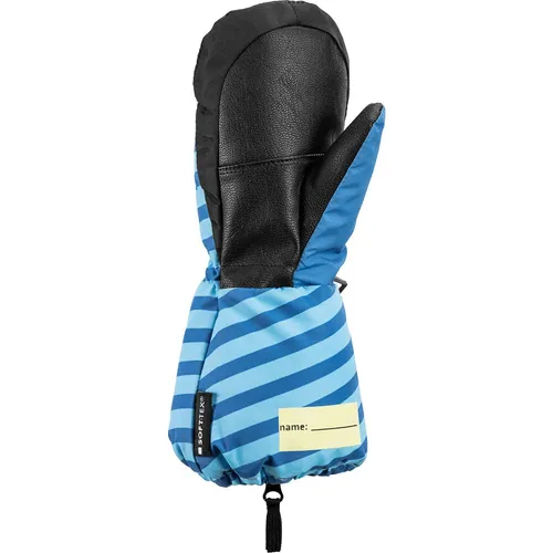 LEKI Little Paw Mitten Long brightblue 5.0 - Skihandschuh Fäustlinge für Kinder, ideal für kalte Tage beim Skifahren, aus hochwertigem Softshell und mit warmem Fiberloft-Futter für optimalen Komfort und Wärme.