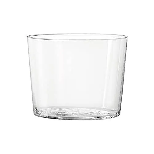 H+H Starck Trinkgläser Set 6-teilig – 190 ml – ultraschlankes Glas – konische Form – spülmaschinengeeignet