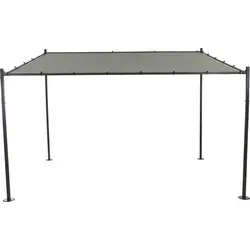 Siena Garden Ersatzdach Pavillon Levino, Hellgrau - Zubehör für Pavillons, witterungsbeständiges und UV-Schutz 50+ Ersatzdach für Ihren Pavillon Dubai – ideal für schattige Stunden im Garten.