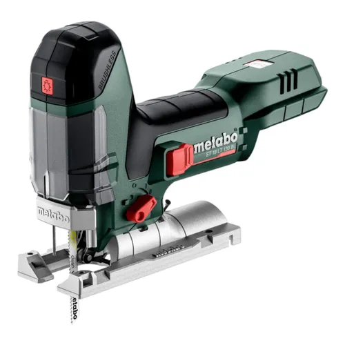 METABO Akku-Stichsäge ST 18 LT 130 BL - Leistungsstark und kabellos - Sägen, Akku-Stichsäge mit hoher Schnittleistung und flexiblem Einsatz für präzise Arbeiten ohne Kabelsalat.