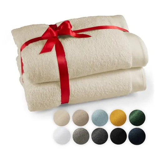 Blumtal Premium Saunatuch Set 80x200cm von Blumtal