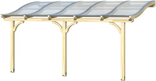 Terrassenüberdachung SKAN HOLZ Venezia 541x239 cm