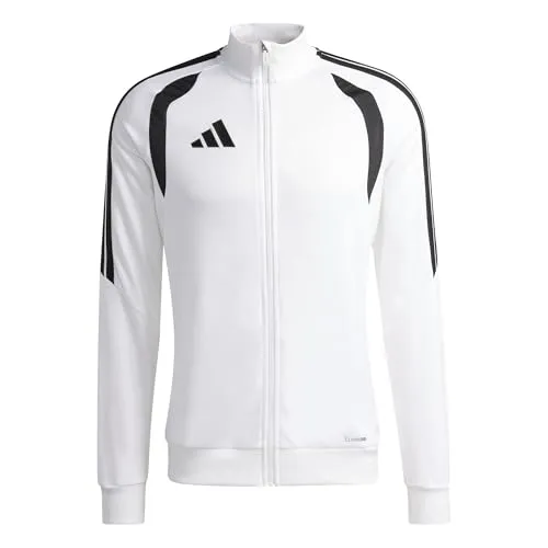 adidas Performance Tiro 26 League Trainingsjacke schwarz-weiß S (44/46) - Moderne Sweatjacke für Training und Freizeit, aus 100% Polyester gefertigt, bietet hohen Tragekomfort und Bewegungsfreiheit.