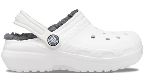 Crocs | Kinder | Classic Lined | Clogs | Weiß | 32 207010-10M-J1