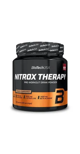 Biotech USA BioTech NitroX Therapy 340g - Pfirsich Pulver, 0.34 g, Pulver
