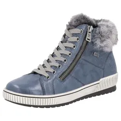 Remonte Damen High-Top Sneaker D0780, wasserabweisend und bequem - Wanderschuhe mit remonteTEX-Membran für optimalen Nässeschutz und Kälteschutz, herausnehmbare Innensohle für individuellen Komfort.