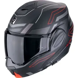 Scorpion Exo Motorradhelm EXO Tech Evo Conquer - Klapphelm S (55/56) - Motorradhelm mit innovativem Belüftungssystem und integrierter Sonnenblende für optimalen Komfort und Sicherheit auf jeder Fahrt.