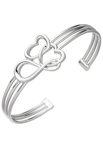 JOBO Armspange Herzen Unendlich, 925 Silber von JOBO