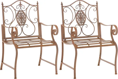 CLP Gartenstühle Punjab 2er Set im Landhausstil von CLP