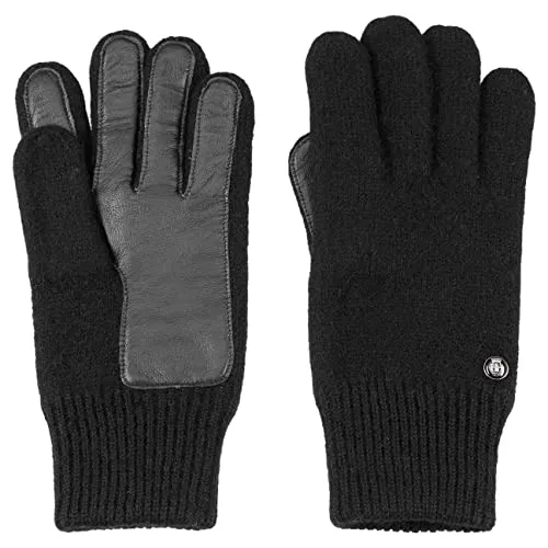 Roeckl Walkhandschuhe Lederinnenhand 21013-502 Herren Handschuhe Schurwolle (8.5, schwarz) - Exklusive Roeckl Herrenhandschuhe aus hochwertigem Leder und gewalkter Schurwolle. Ideal für kalte Tage, bieten sie hohen Tragekomfort und eine perfekte Passform.