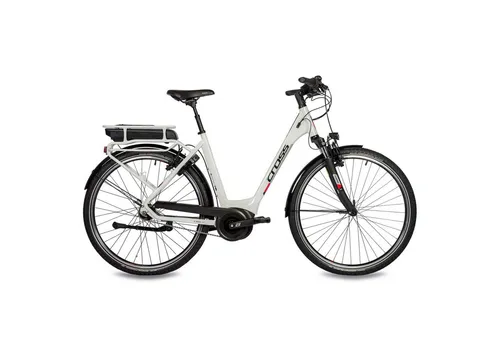 Airtracks 28 Zoll E-Bike V-Tron LS Rack Active Plus LINE Gen3 - E-Bike für Damen mit 500 Wh Akku, 7-Gang Shimano Nexus Schaltung und komfortabler Federgabel für optimale Fahrt auf jedem Terrain.