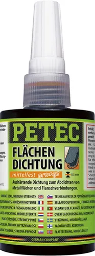 Flächendichtung Mittelfest Orange 75 ml PETEC