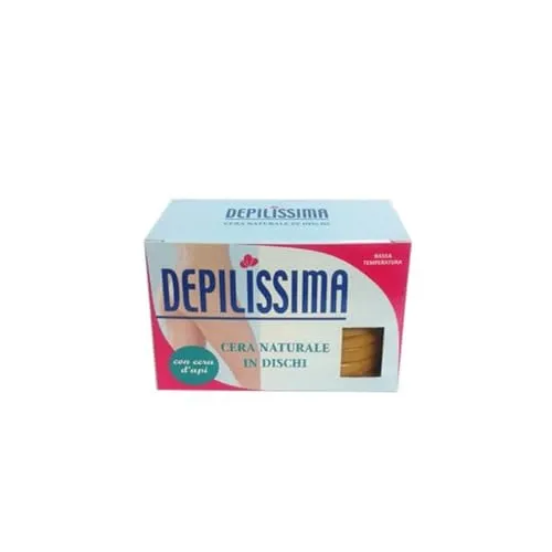 Depilissima Heißwachs 400g - Wachs für Körperhaarentfernung - Alkoholfrei - Für Erwachsene