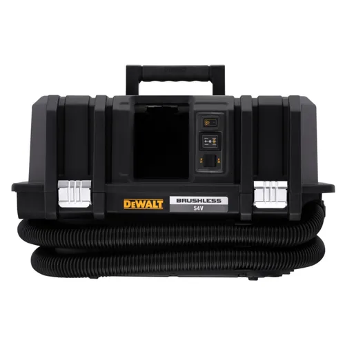 DeWalt Nass-Trockensauger DCV586MK-XJ, 11 Liter, 54 Volt - Akku-Staubsauger der Staubklasse M mit automatischer Filterreinigung und 11 Litern Volumen. Ideal für Holz-, Metall- und Lackpartikel - kabellose Freiheit für jeden Einsatz.