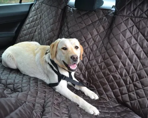 tierlando Autoschondecke MAX Auto Hundedecke Schutzdecke 160 180 200cm x 140cm Größe: SM 180 cm | Farbe: 01 Braun