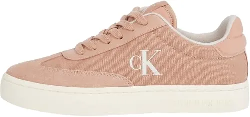 Calvin Klein Damen Cupsole Sneaker Classic Low Mix - Mehrfarbig (Tuscany/Eggshell) - Damen-Sneaker aus hochwertigem Material, mit bequemer Schaum-Einlegesohle für optimalen Tragekomfort und stilvolles Design für lässige und schicke Outfits.