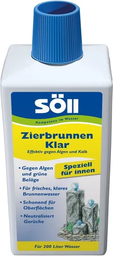 Söll Zierbrunnen Klar 500 ml für 1.250 Liter (26,20 EUR/l)