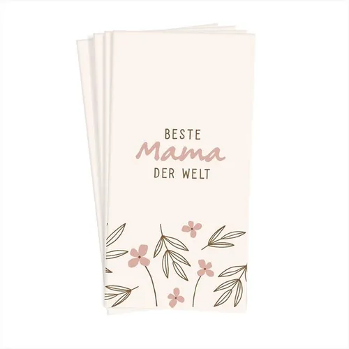 Grafik Werkstatt  Taschentücher Beste Mama der Welt