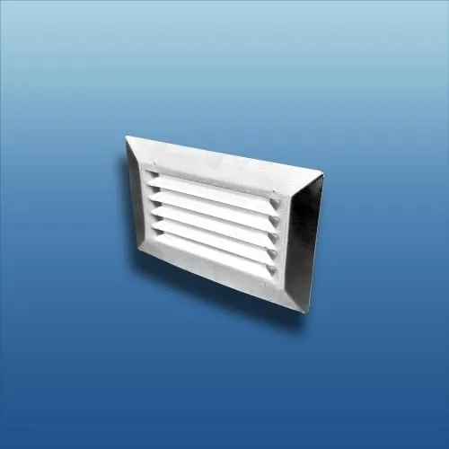 K-TECH-PRO Edelstahl Lüftungsgitter für Flachkanal flach Abluft Zuluft Lüftung System 100 (110x55)