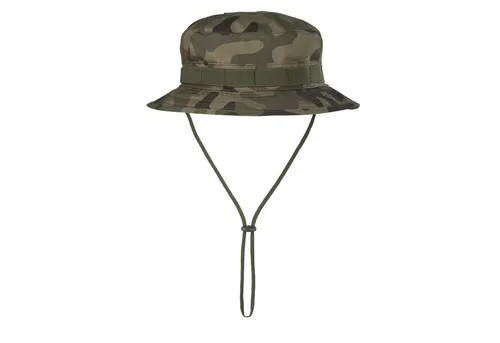 Helikon-Tex Sonnenhut Helikon-Tex CPU Boonie Mütze, Ripstop Gewebe, Camouflage (1-St) Mesh Tunnel, Klettfläche, integriertes Schweißband
