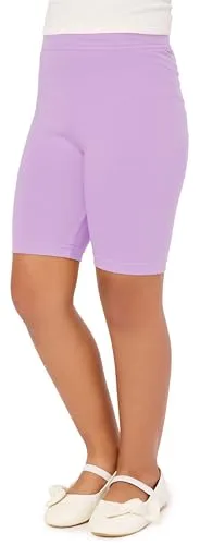 Merry Style Mädchen Kurze Leggings aus Viskose MS10-132 (Hellviolett, 158 cm)