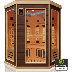 Dewello® Infrarotsauna Montreal 120x120