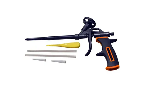 TRUTZHOLM Bauschaumpistole Schaumpistole Teflon PU Montageschaumpistole mit Antihaftbeschichtung, Set