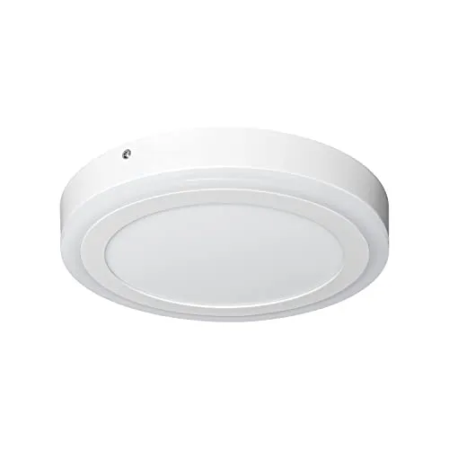LEDVANCE Dekorative LED Wand- und Deckenleuchte, Lichtkomponenten unabhängig dimmbar und steuerbar per Wandschalter-Klick, 18W, Warmweiß (3000K), Rund (300mm Durchmesser), LED CLICK + WHITE
