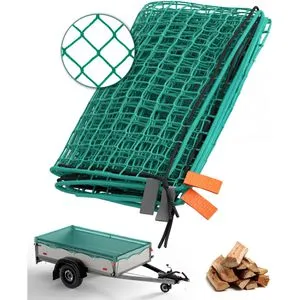 CargoVA Anhängernetz grobmaschig 3 x 5m mit Spanngummi von CargoVA