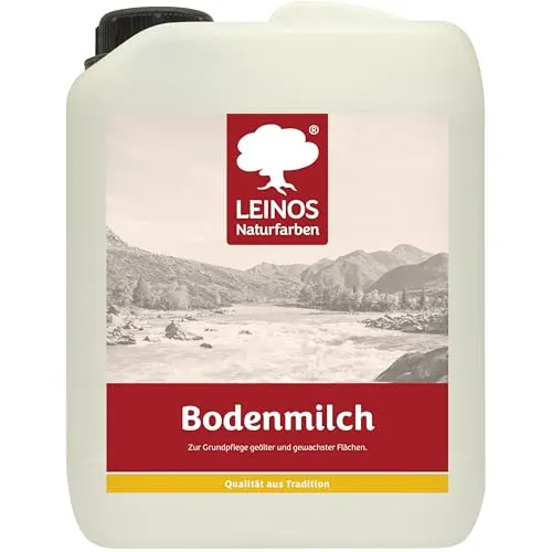 LEINOS Bodenmilch 920 | 2,5 Liter | Pflege für Holz, Kork & Linoleum